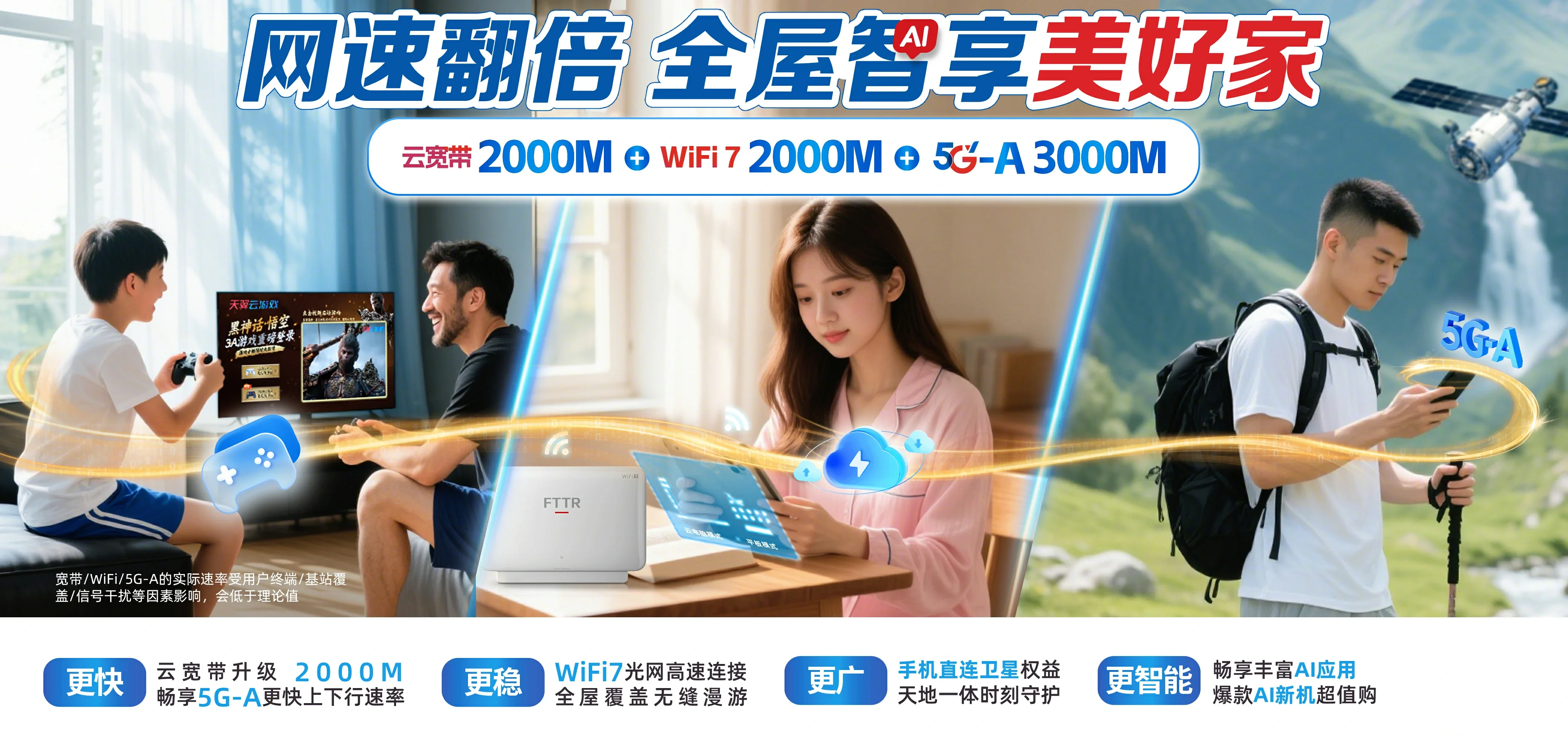 中国电信 国营公爱农场电信宽带 宽带套餐